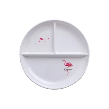Melamine verdeelde dinerborden