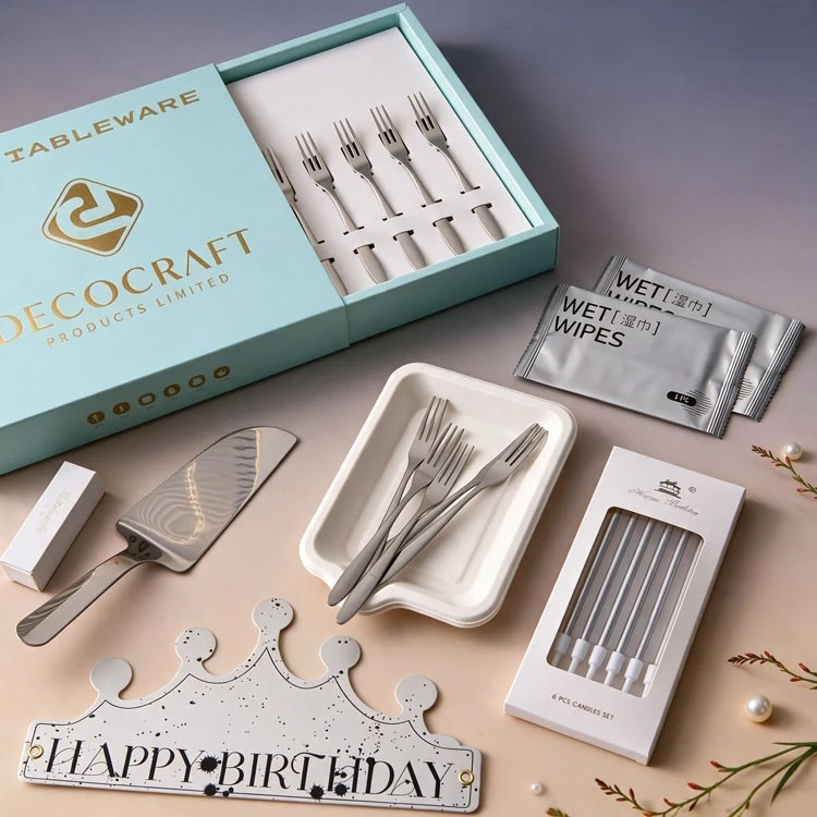 Cake Knife And Fork Set factory