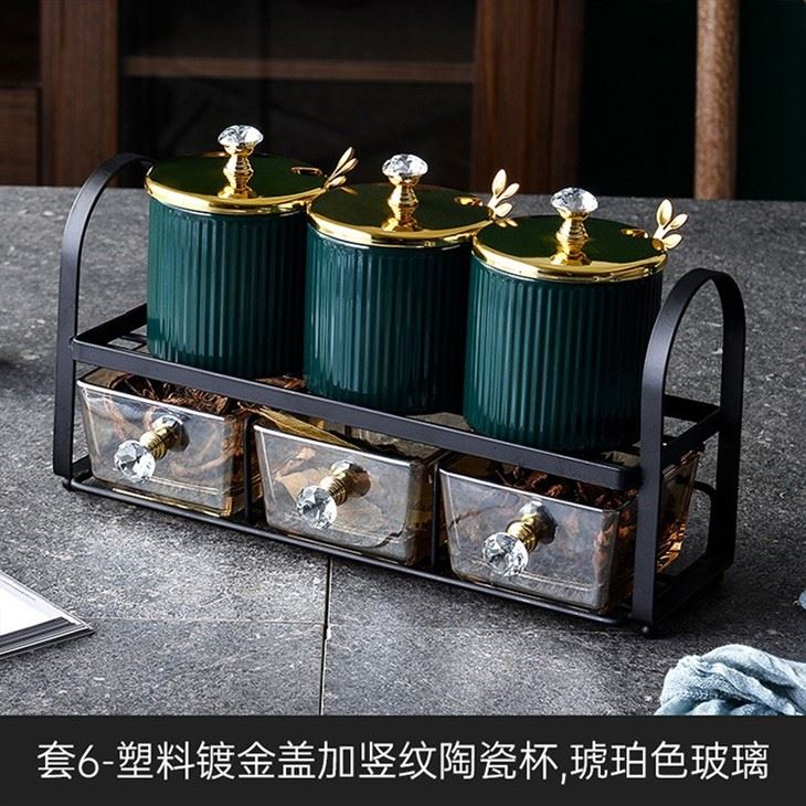Glass Spice Jar Se