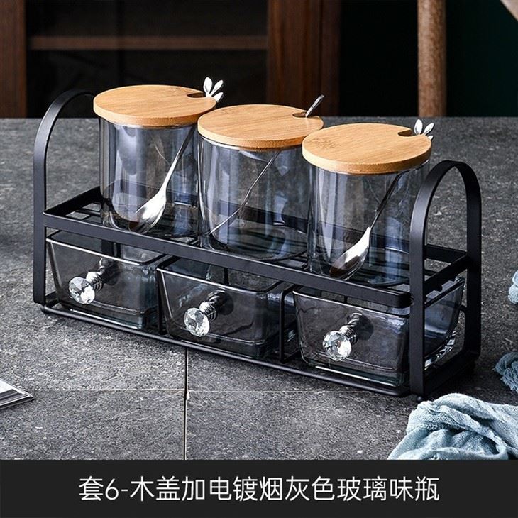 Glass Spice Jar Se