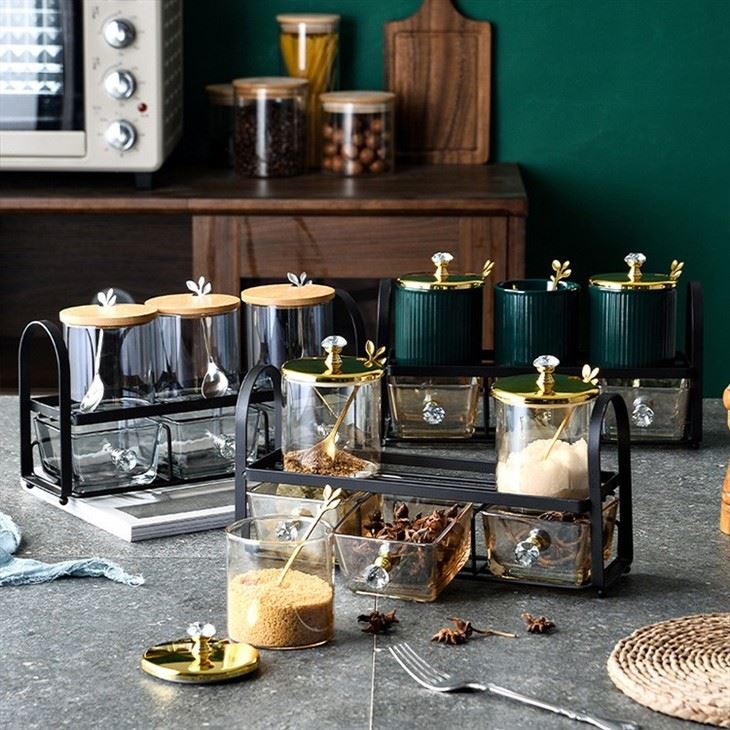Glass Spice Jar Se