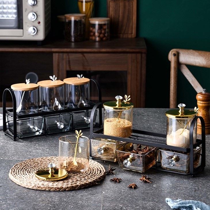 Glass Spice Jar Se