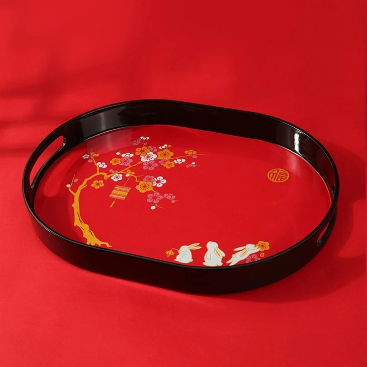 round melamine tray 2
