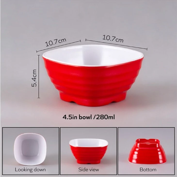 Square Melamine Bowl high quality